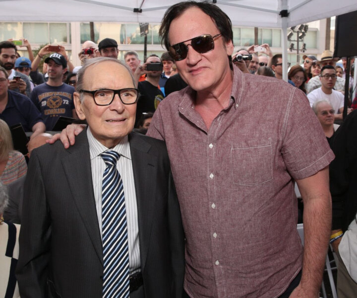 Quentin Tarantino a Ennio Morricone, spojení dvou ikon